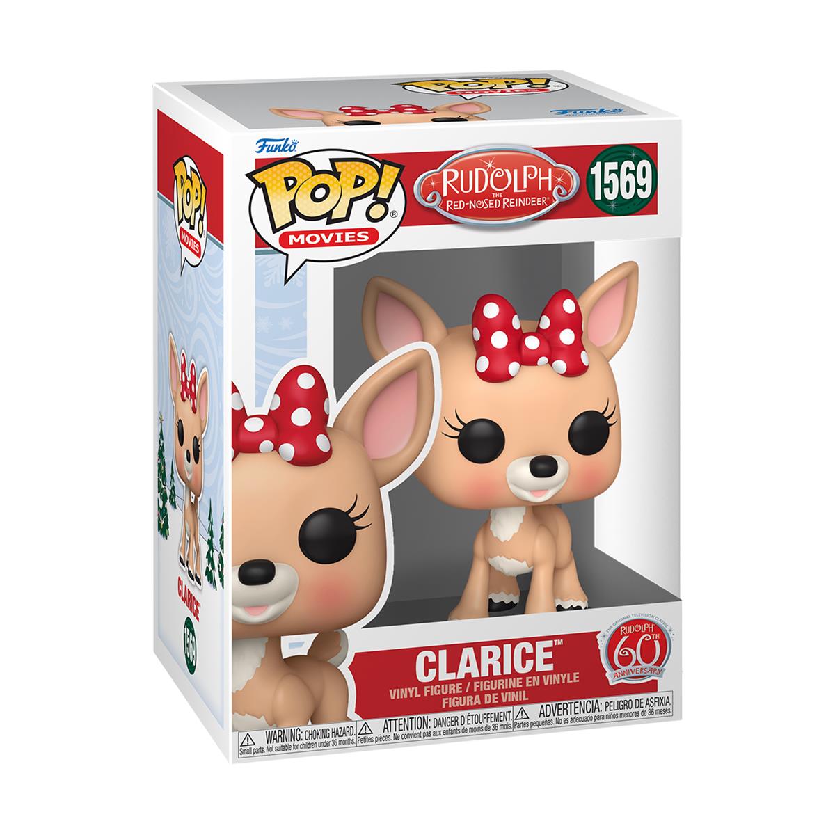 Funko Pop! Movies: Rudolph The Red-Nosed Reindeer - Clarice #1569 Vinylfigur