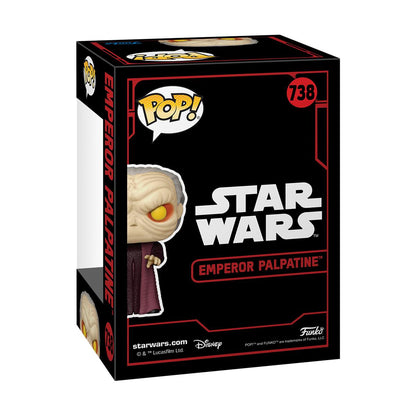 Funko Pop! Disney Star Wars: Dark Side - Emperor Palpatine #738 Bobble-Head