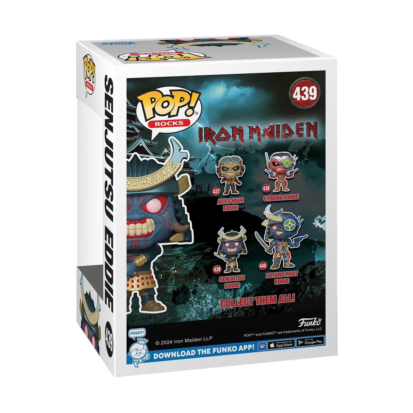 Funko Pop! Rocks: Iron Maiden - Senjutsu Eddie #439 Vinyl Figur