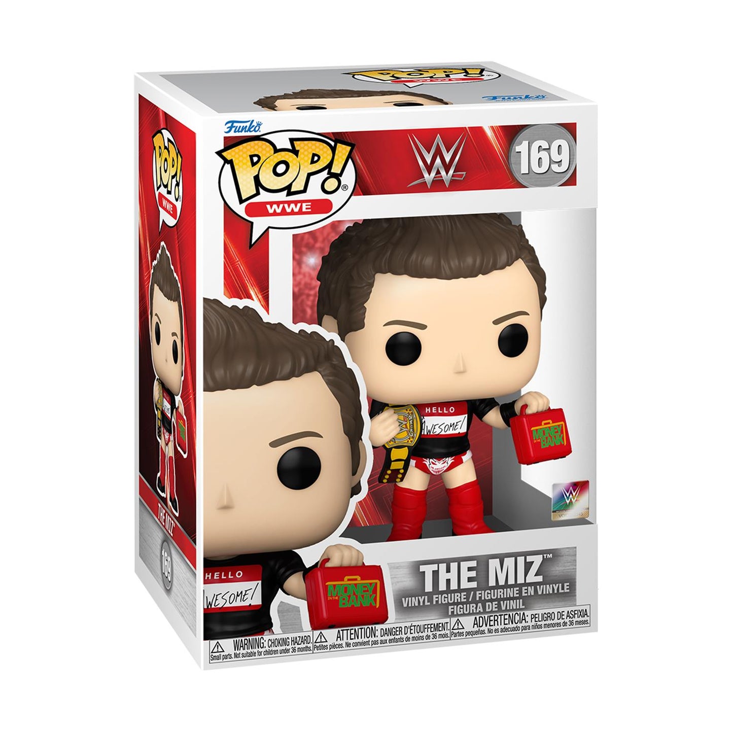 Funko Pop! WWE - The Miz (Anniv) #169 Vinyl Figur