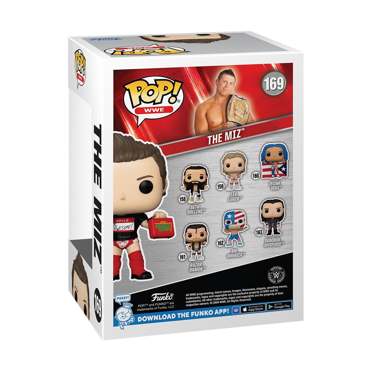 Funko Pop! WWE - The Miz (Anniv) #169 Vinyl Figur