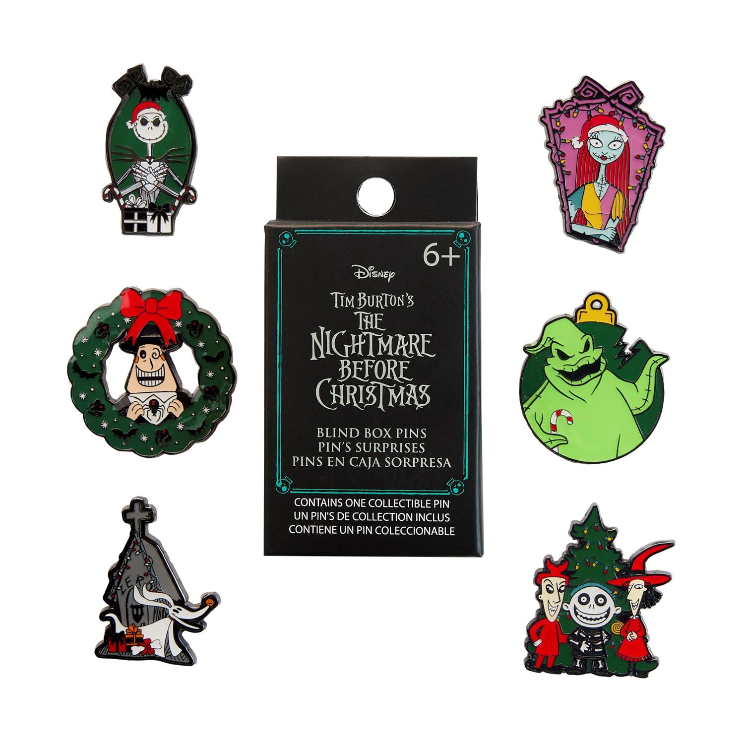 Funko Loungefly: Disney Nightmare Before Christmas Blind Box Pins