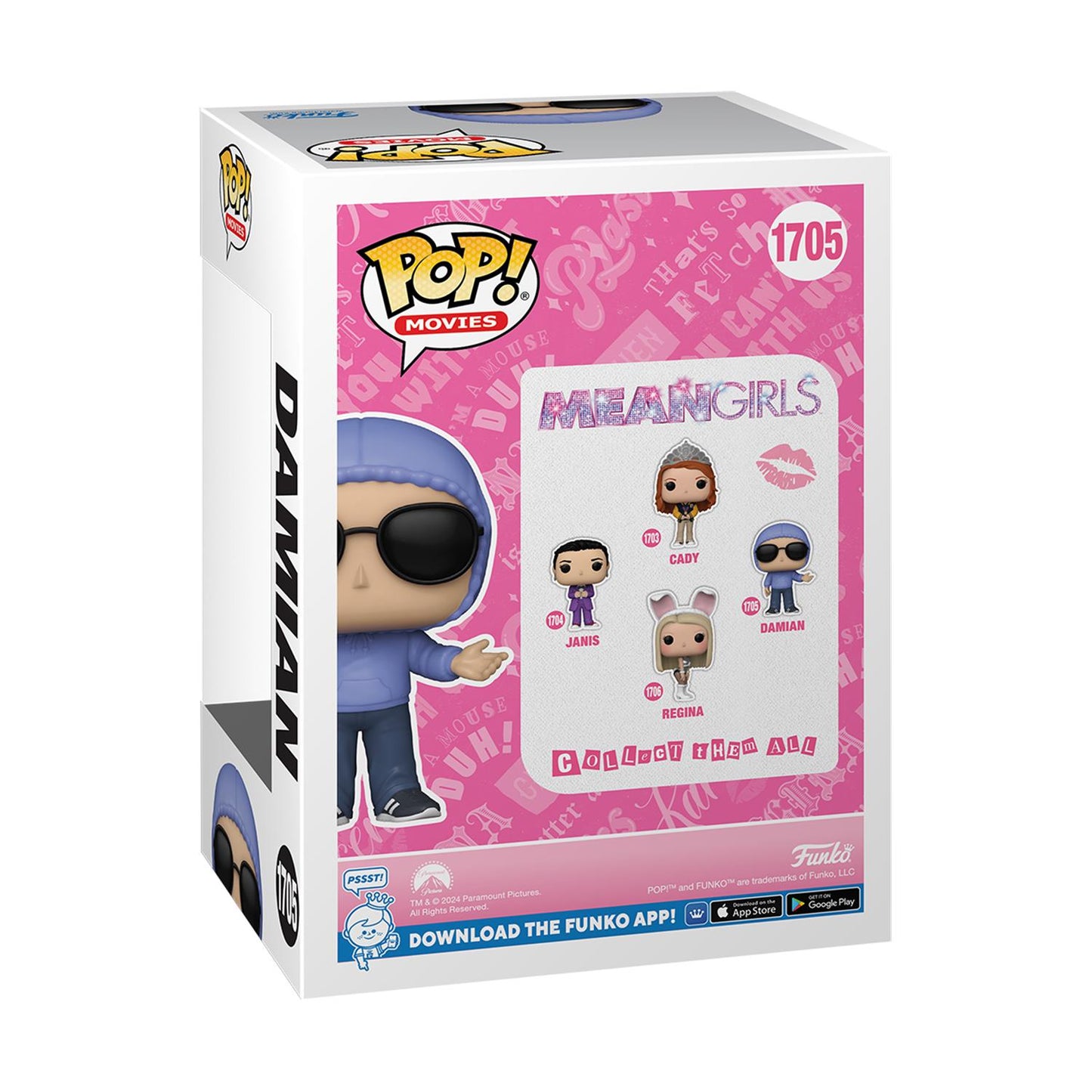 Funko Pop! Mean Girls 20th Anniversary - Damien #1705 Vinylfigur