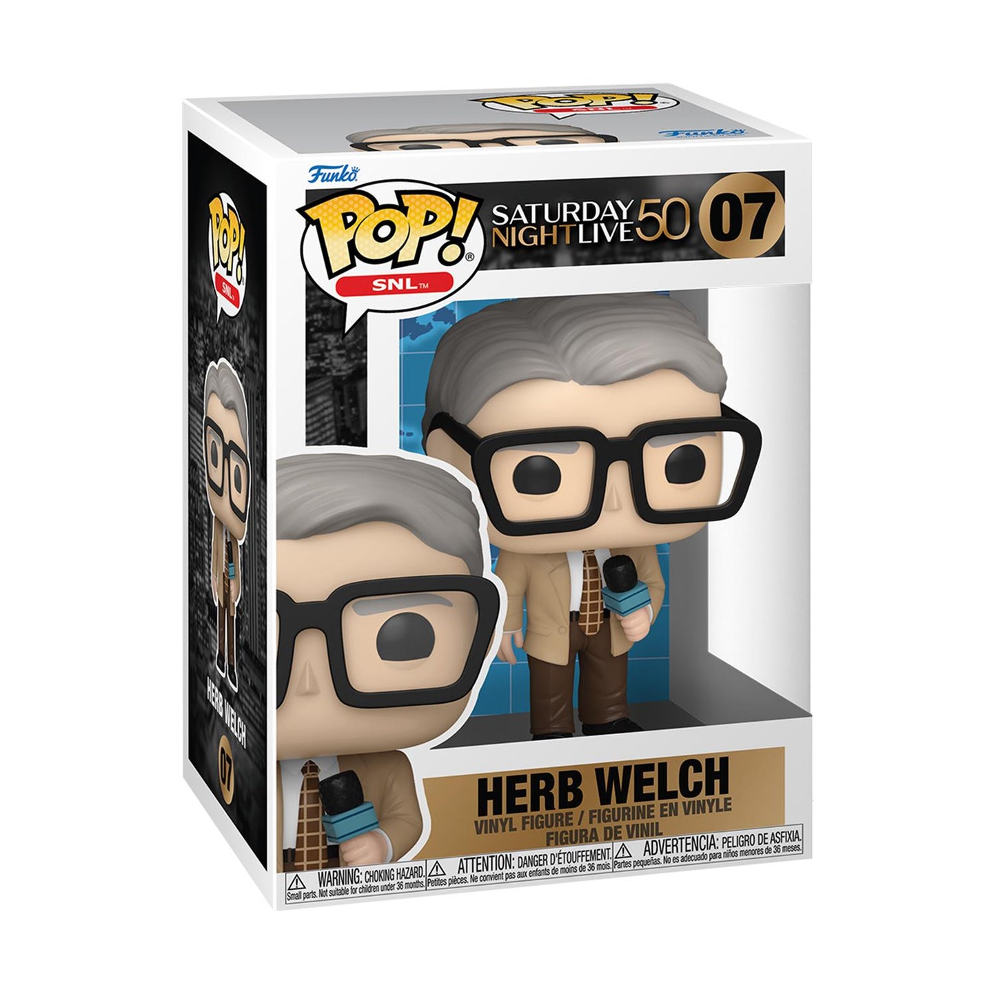 Funko Pop! SNL: 50-årsjubileum av Saturday Night Live - Herb Welch #07 Vinyl Figur