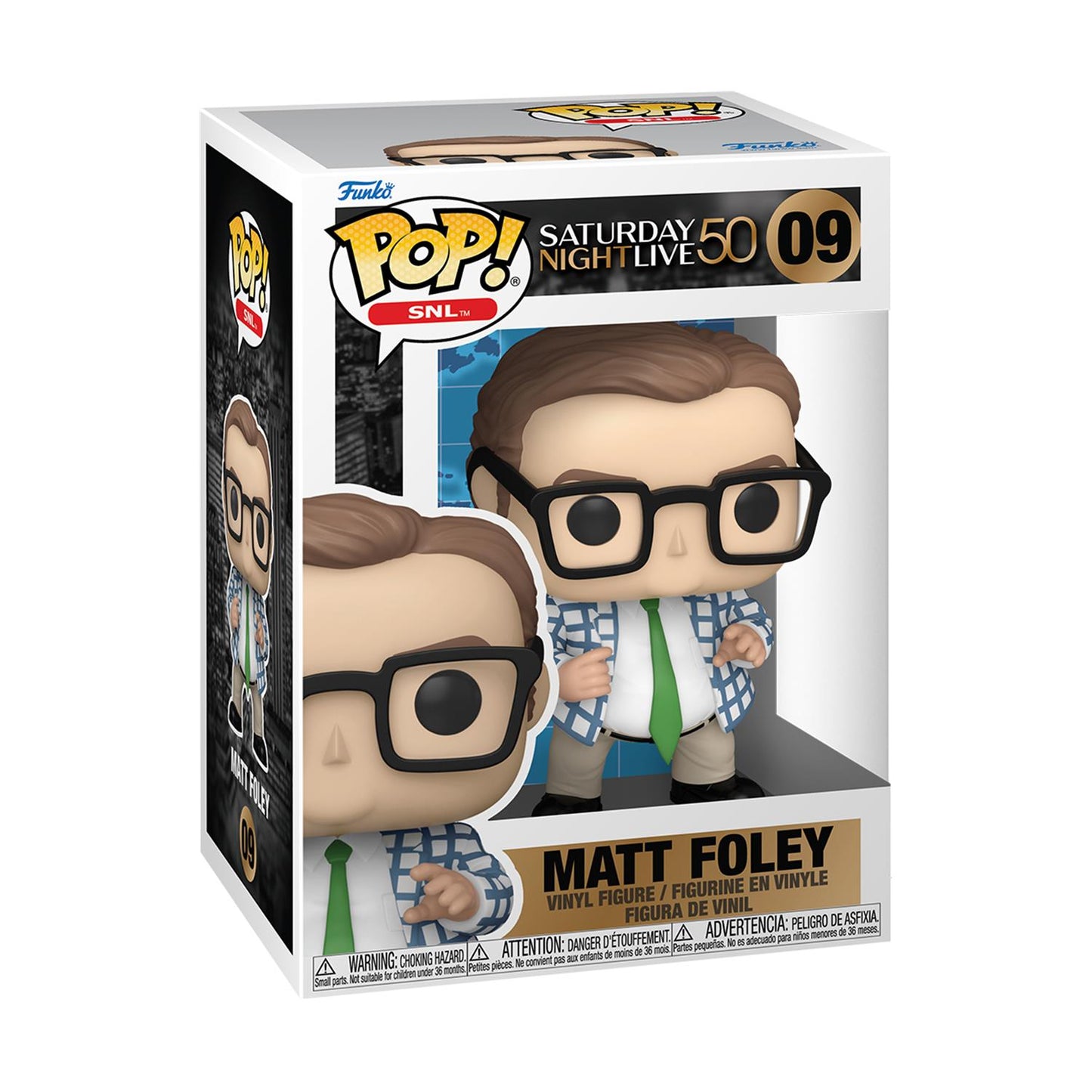 Funko Pop! SNL: Matt Foley #09 Vinyl Figur - 50-årsjubileum