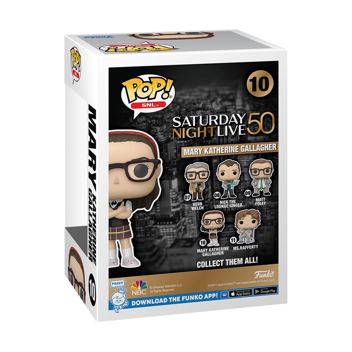 Funko Pop! SNL: 50-årsjubileum - Mary Katherine Gallagher #10 Vinyl Figur