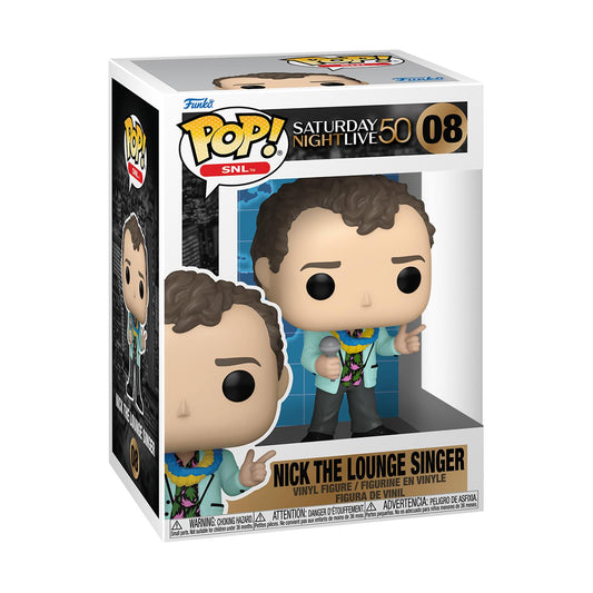 Funko Pop! SNL: Nick the Lounge Singer #08 Vinyl Figur - 50-årsjubileum