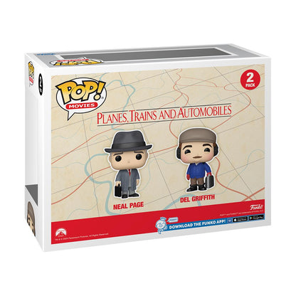 Funko Pop! 2-Pack: Planes, Trains and Automobiles - Neal Page & Del Griffith