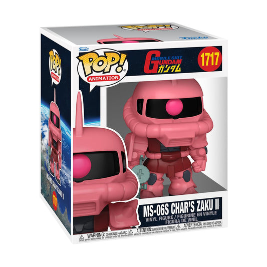 Funko Pop! Animation: Mobile Suit Gundam - MS-06S Char's Zaku #1717 Vinyl Figur (6 tum)