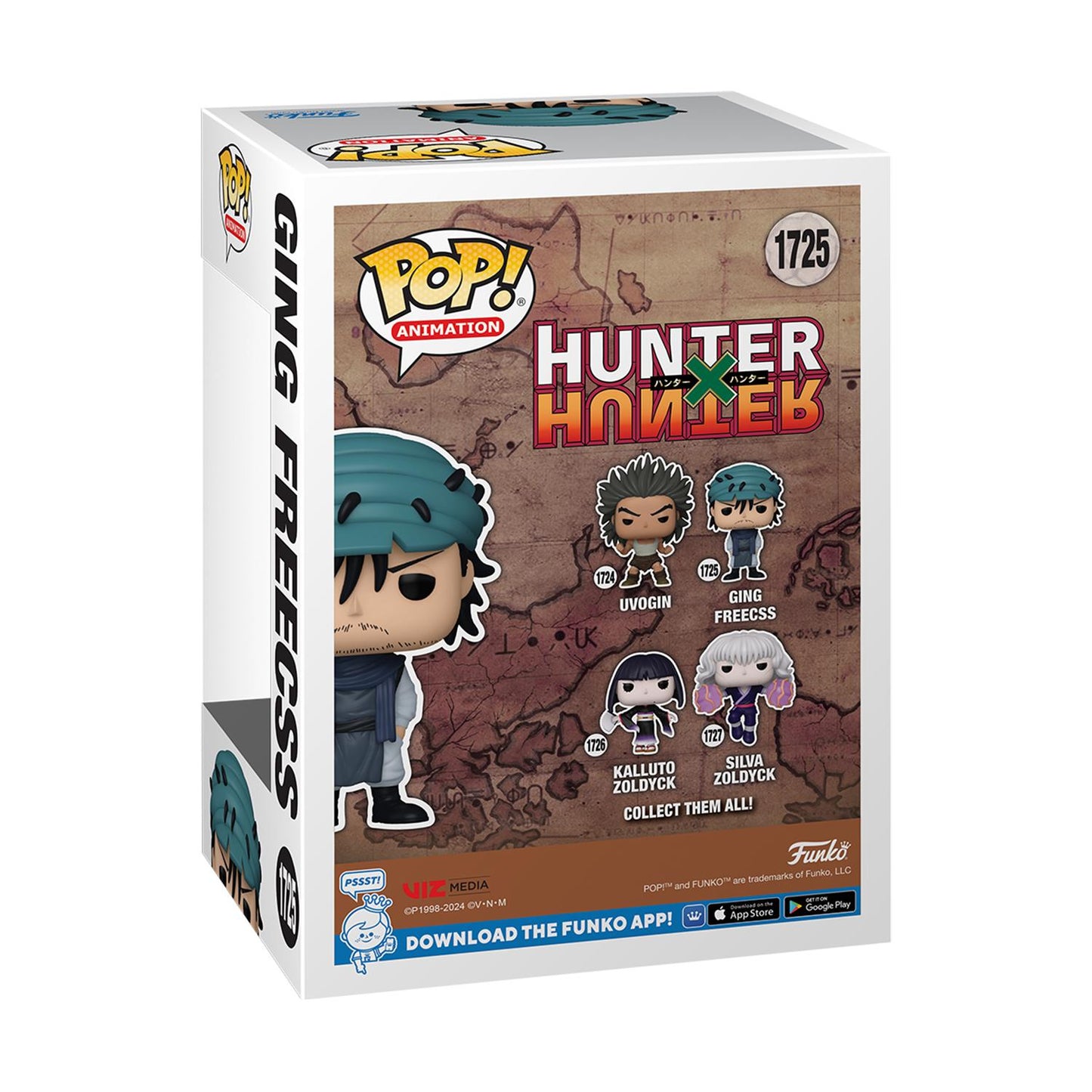 Funko Pop! Animation: Hunter x Hunter - Ging Freecss #1725 Vinyl Figur