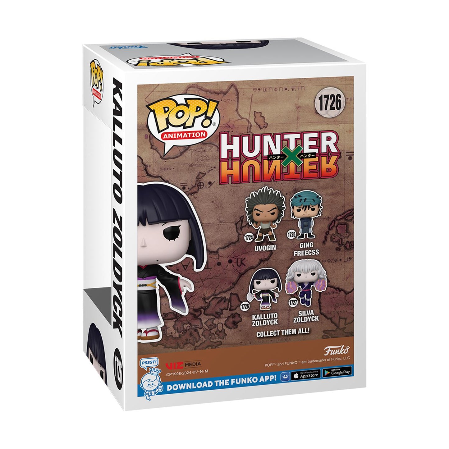 Funko Pop! Animation: Hunter x Hunter - Kalluto Zoldyck #1726 Vinyl Figur