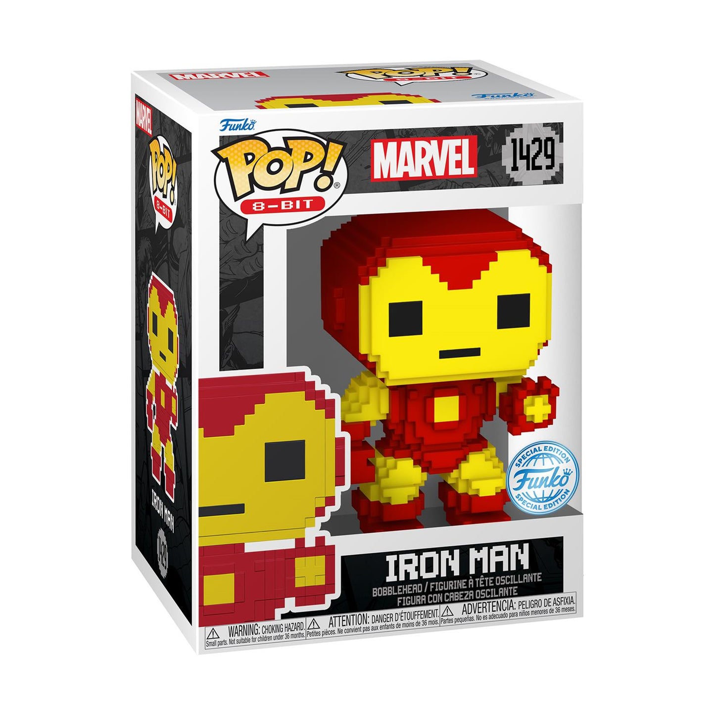 Funko Pop! 8-Bit: Marvel - Iron Man (Special Edition) #1429