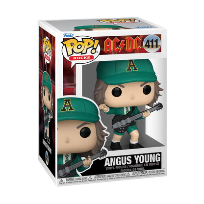 Funko Pop! Rocks: AC/DC - Angus Young (Grön) #411 Vinylfigur