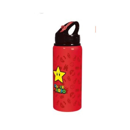 Stor: Nintendo Super Mario Aluminium Sportflaska (730ml)