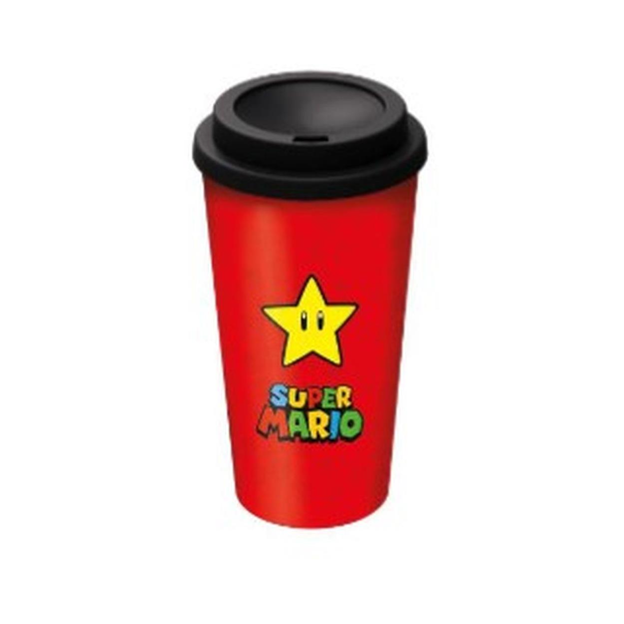 Super Mario - Stor Kaffe Tumbler (520ml)