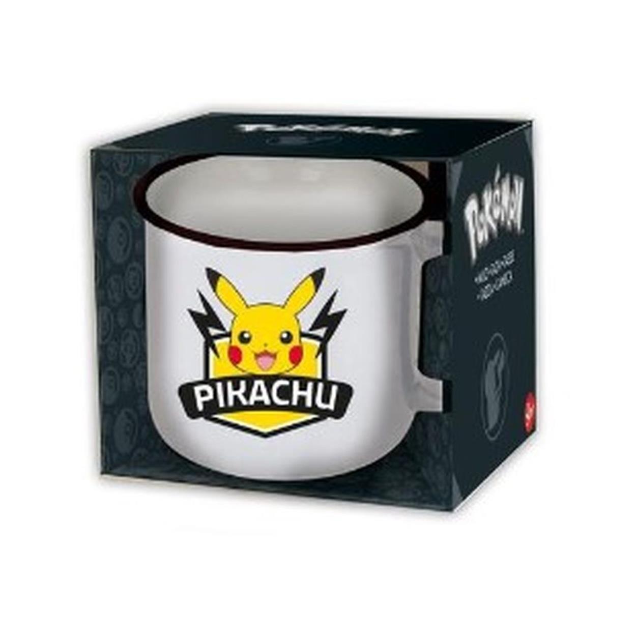 Pikachu Keramisk Frukostmugg i Presentförpackning - 400ml