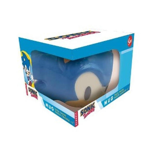 Sonic the Hedgehog - 3D Mugg i Presentförpackning (350 ml)