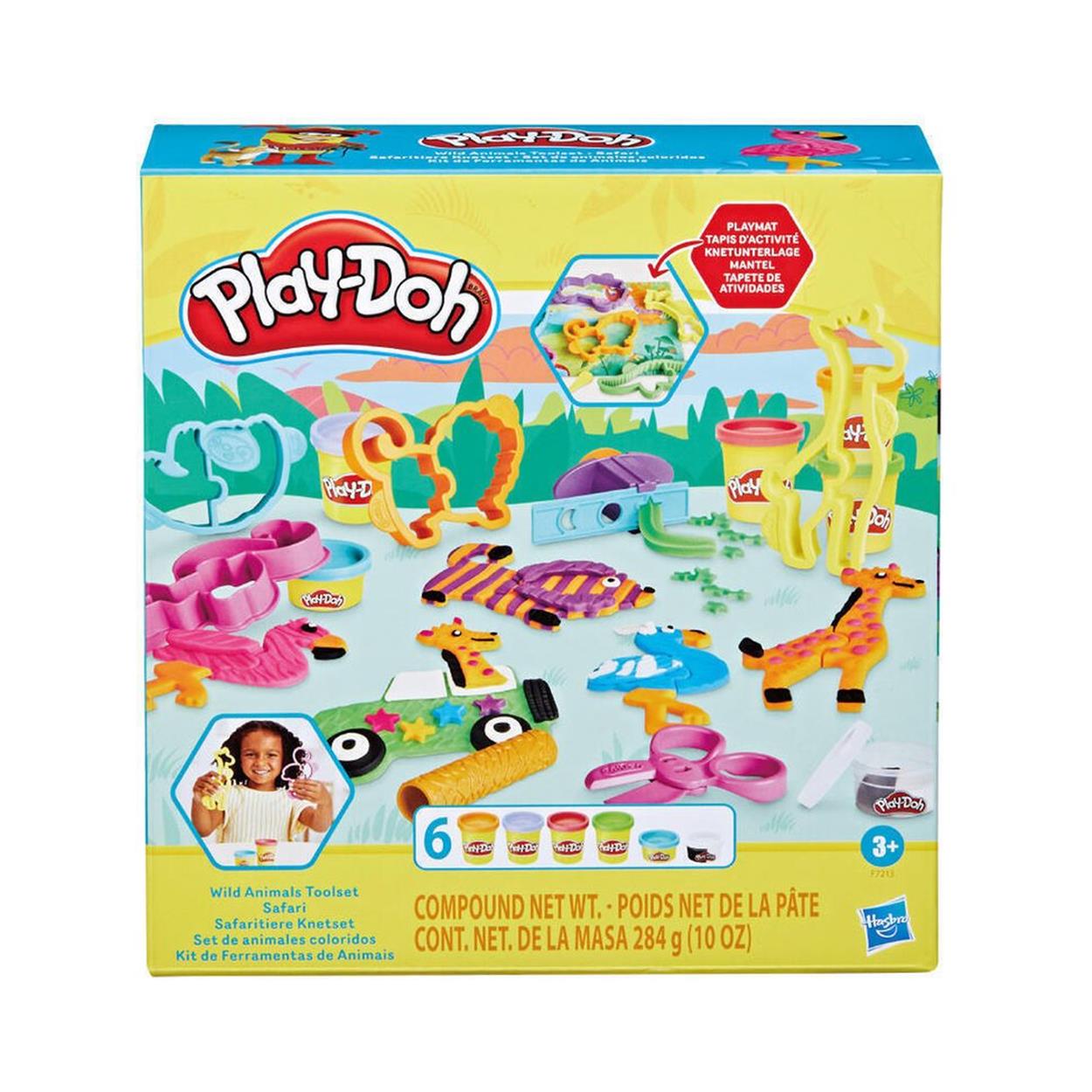 Hasbro Play-Doh: Vilda Djur Verktygsset (F7213)