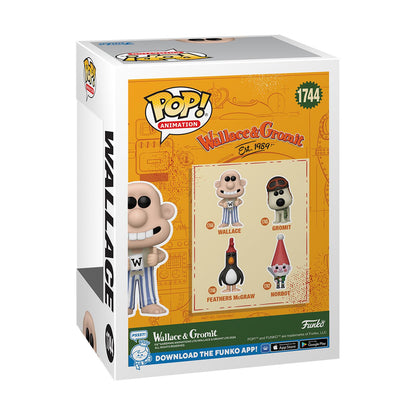 Funko Pop! Animation: Wallace och Gromit - Wallace i Pyjamas #1744 Vinylfigur