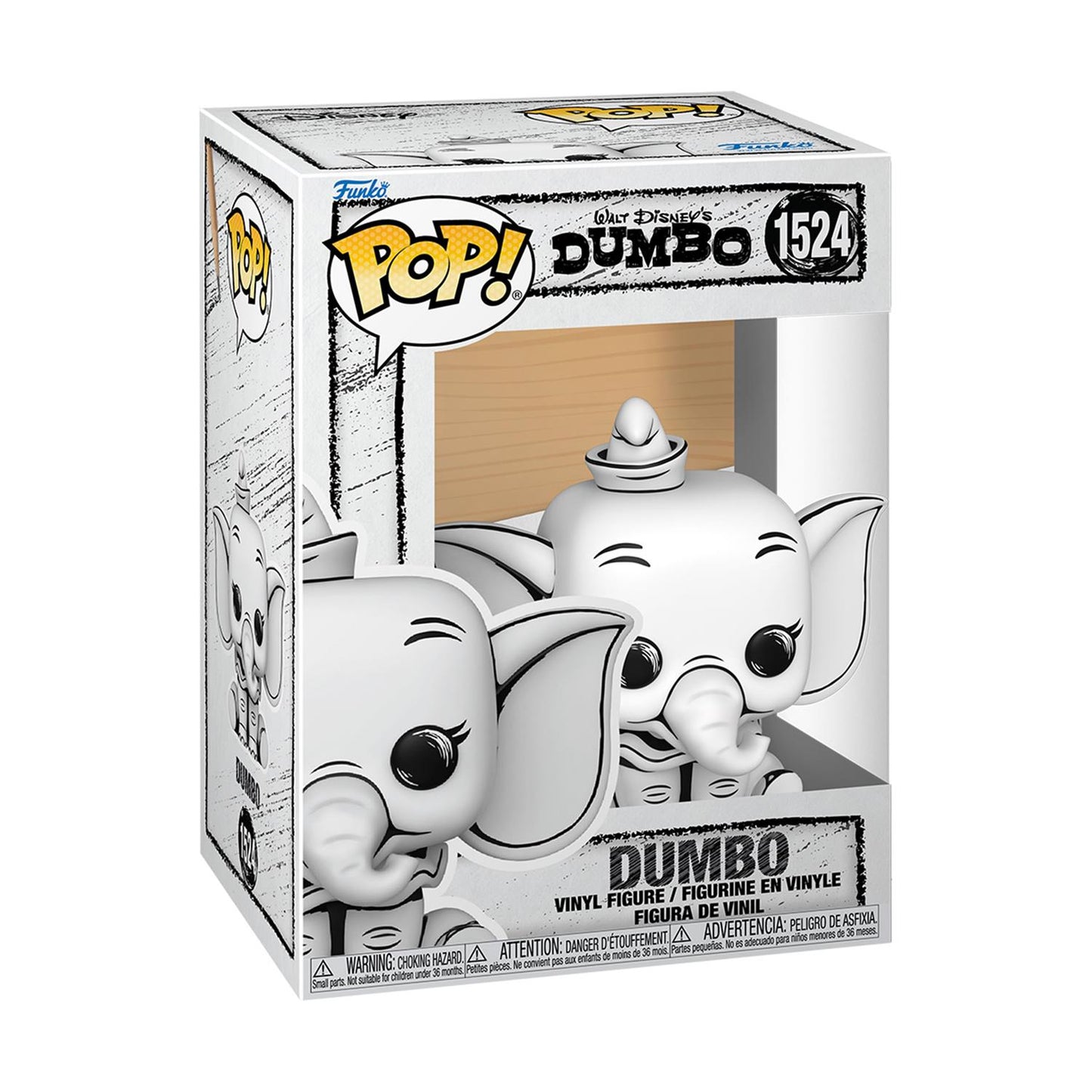 Funko Pop! Disney: Dumbo - Dumbo (Sketched) #1524 Vinyl Figur