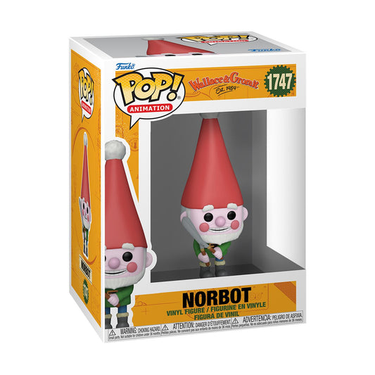 Funko Pop! Animation: Wallace och Gromit - Norbot #1747 Vinylfigur