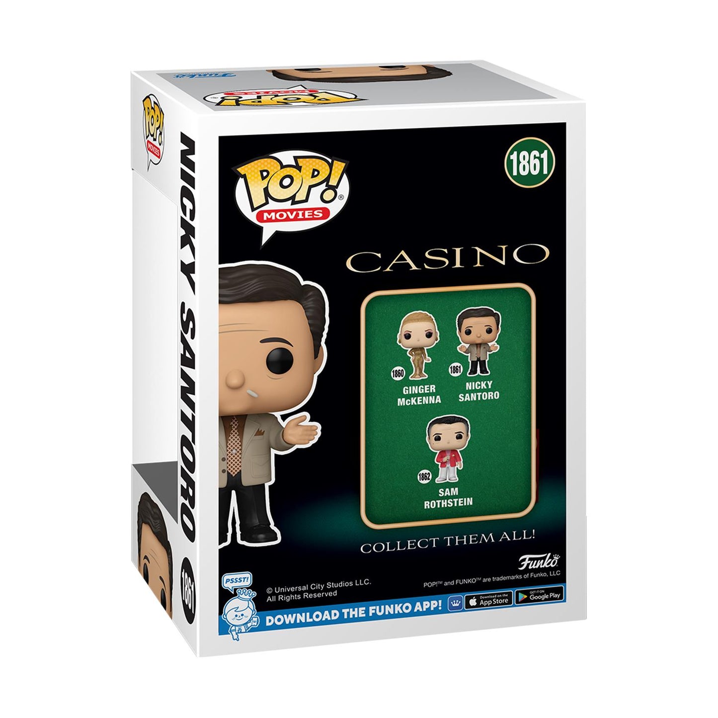 Funko Pop! Movies: Casino – Nicky Santoro #1861 Vinyl Figur