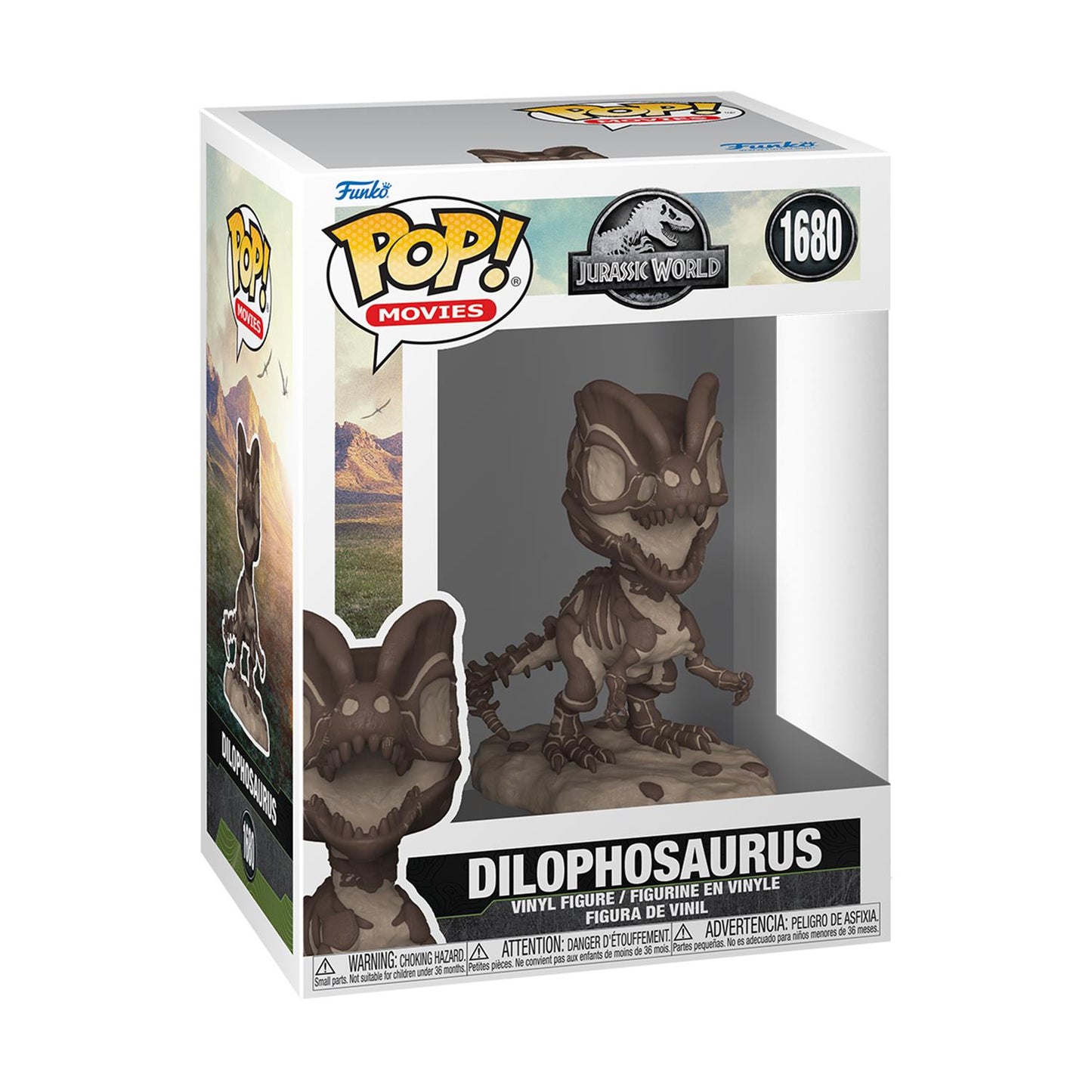 Funko Pop! Dilophosaurus #1680 - Jurassic World Vinylfigur