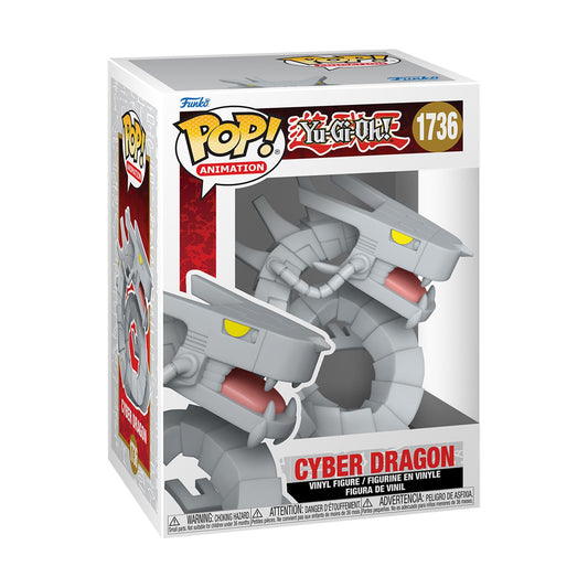 Funko Pop! Animation: Yu-Gi-Oh! - Cyber Dragon #1736 Vinylfigur