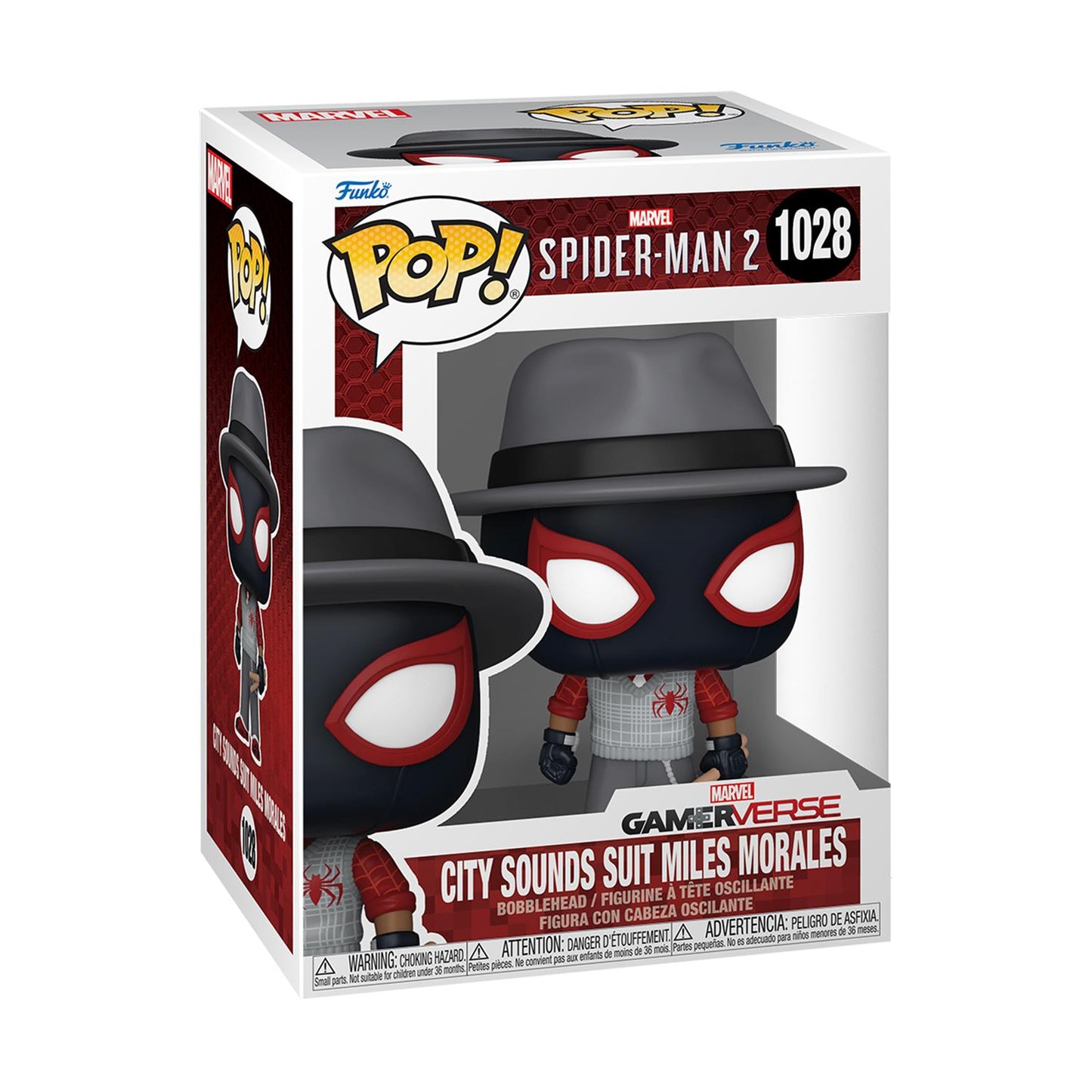 Funko Pop! Marvel: Spider Man 2 - Miles Morales #1028 Bobble-Head