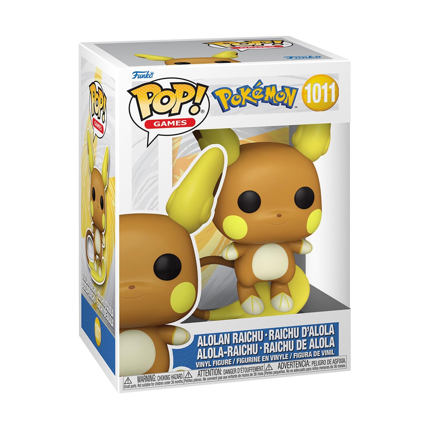 Funko Pop! Pokémon - Alolan Raichu #1011 Vinyl Figur