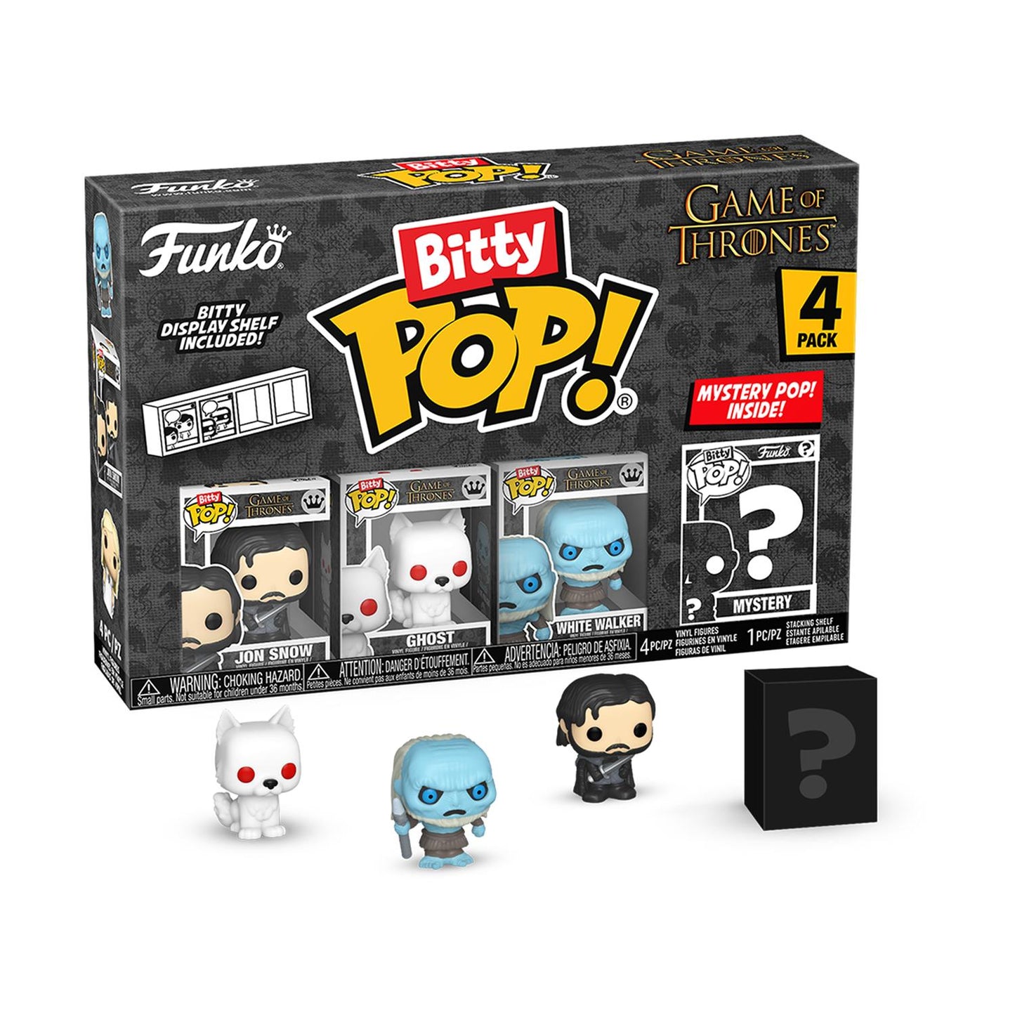 Funko Bitty Pop! 4-Pack: Game of Thrones - Jon Snow Vinyl Figurer