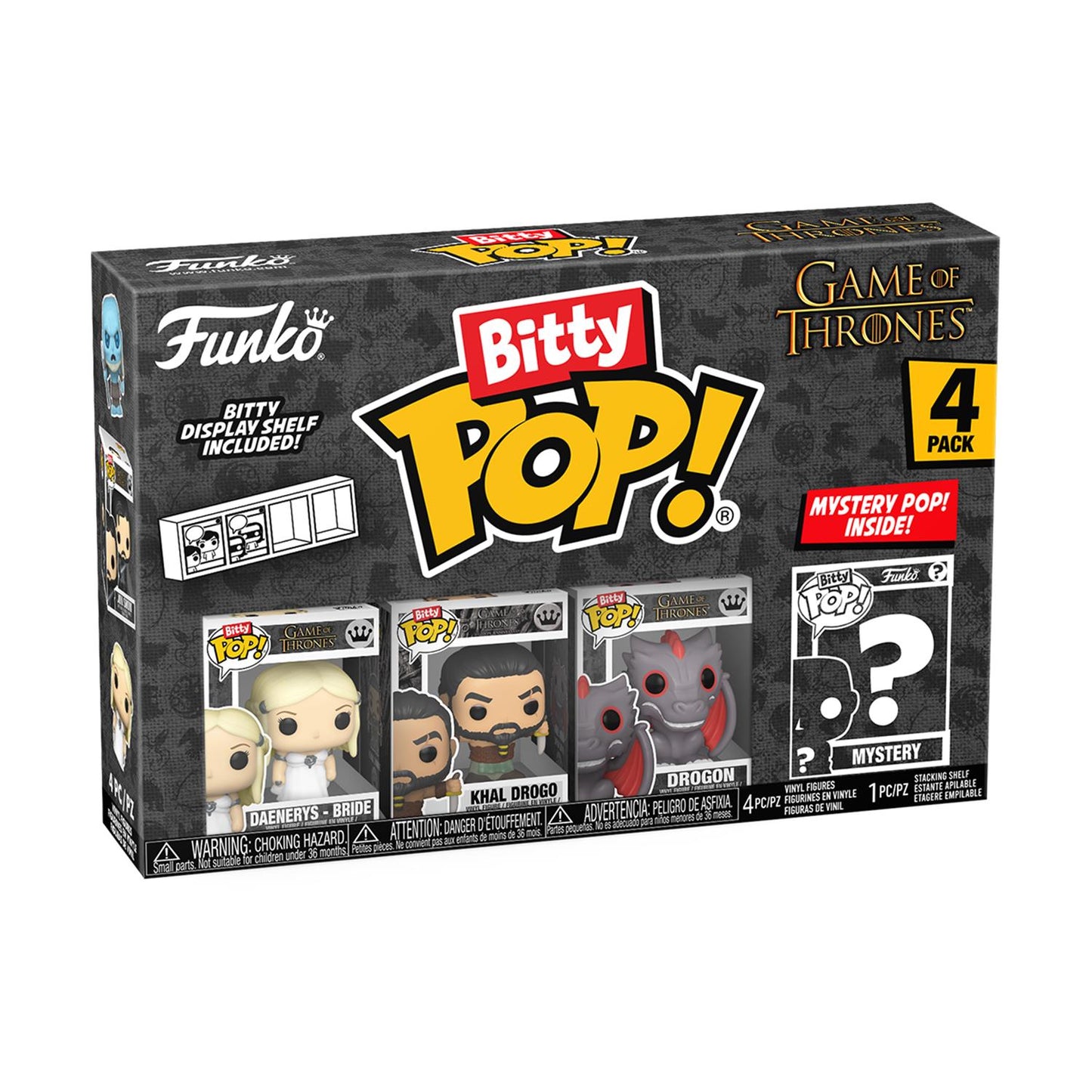 Funko Bitty Pop! 4-Pack: Game of Thrones - Khaleesi Vinylfigurer