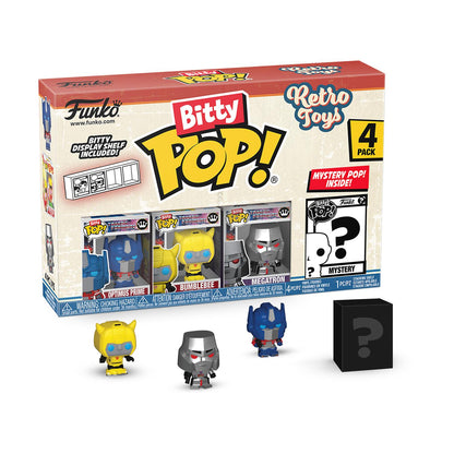 Funko Bitty Pop! 4-Pack: Retro Toys: Transformers