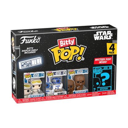 Funko Bitty Pop! 4-Pack Disney: Star Wars - Luke Vinyl Figures