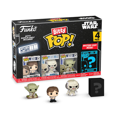 Funko Bitty Pop! 4-Pack Disney: Star Wars - Han Vinylfigurer