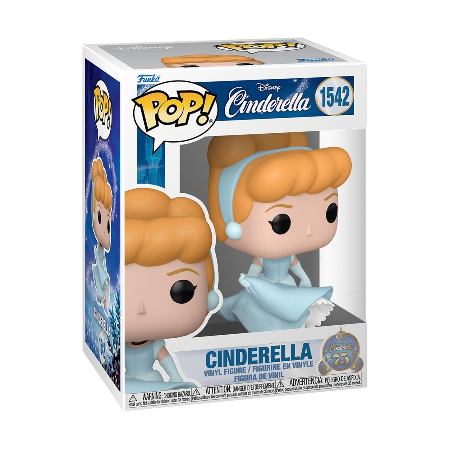 Funko Pop! Disney: Cinderella 75th - Cinderella #1542 Vinyl Figur