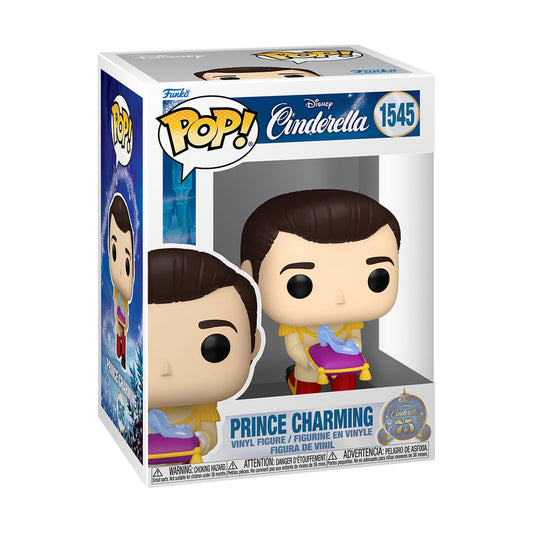 Funko Pop! Disney: Cinderella's 75th - Prins Charming #1545 Vinyl Figur