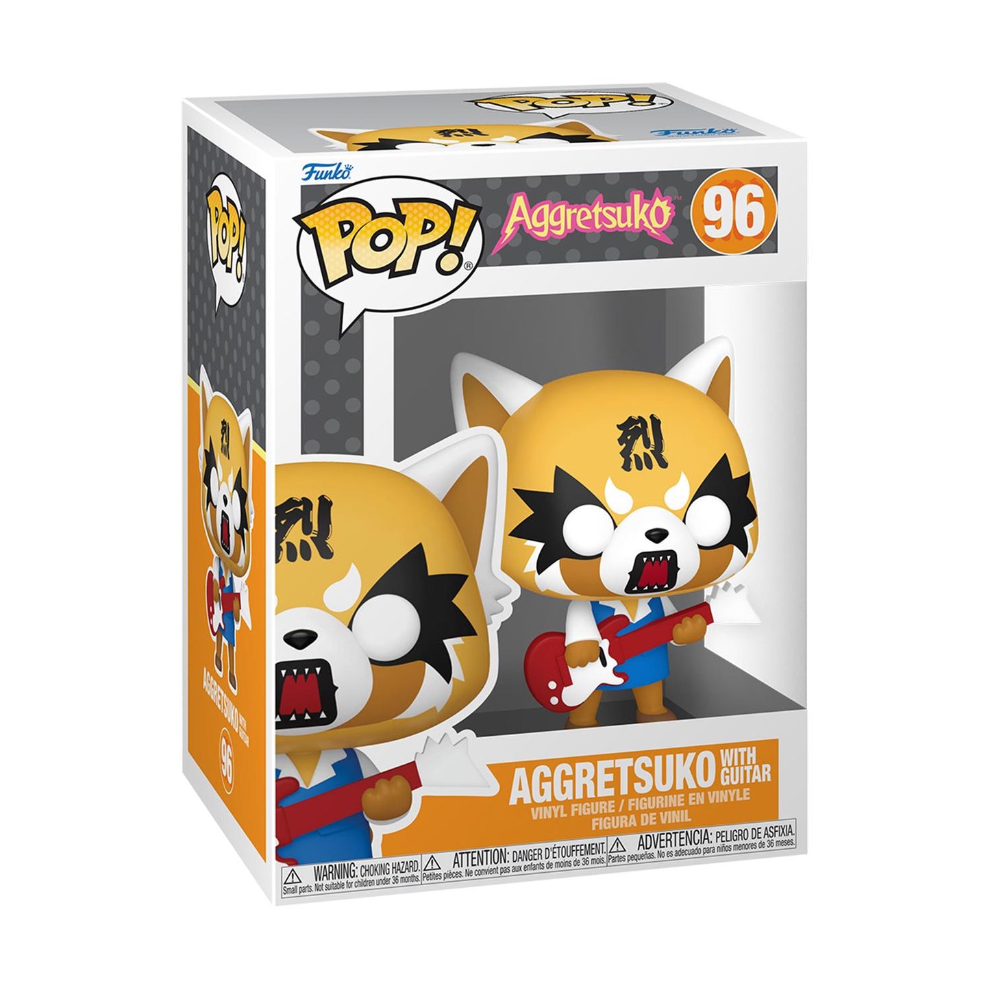 Funko Pop! Sanrio: Aggretsuko med Gitarr #96 Vinyl Figur