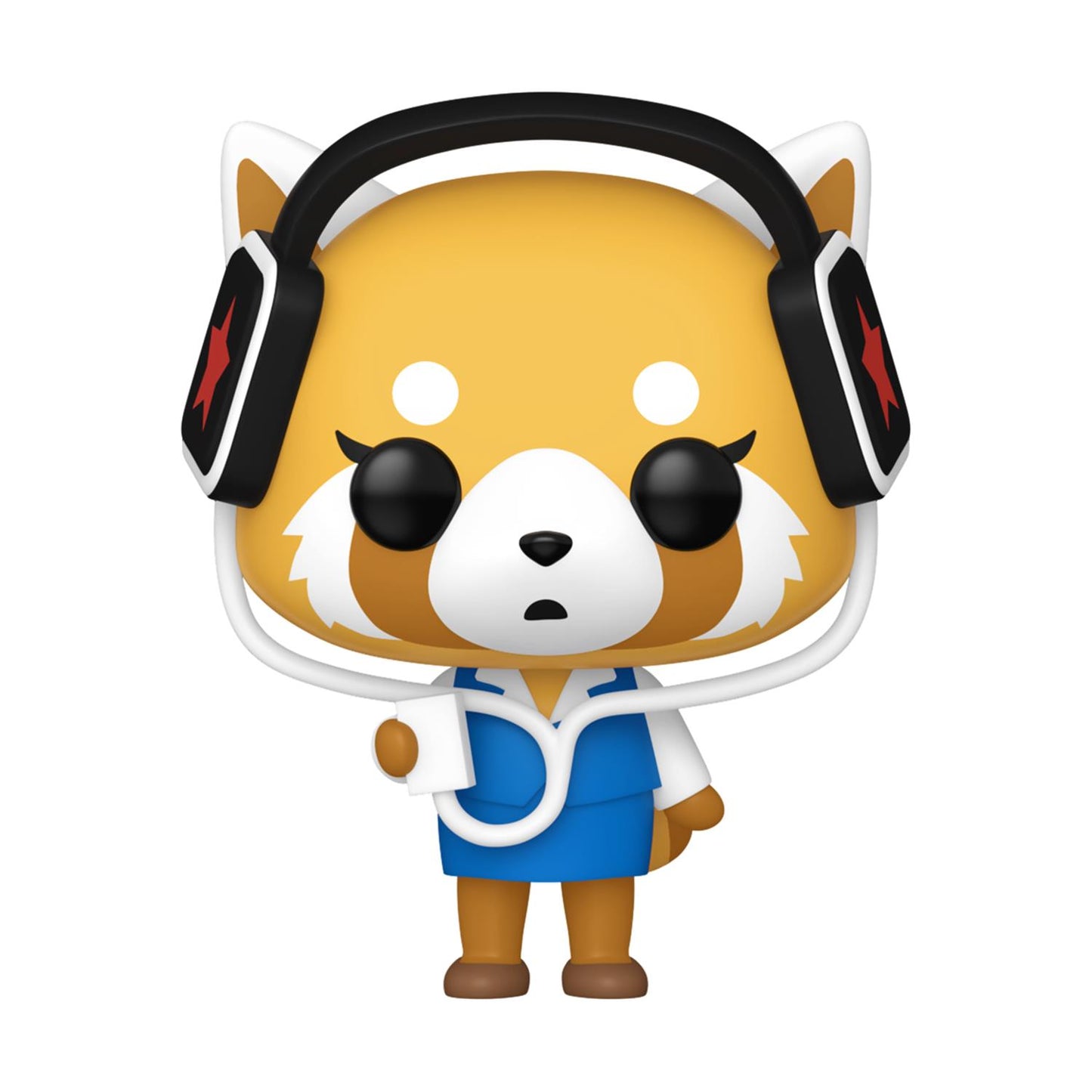 Funko Pop! Sanrio: Aggretsuko med Hörlurar #97 Vinylfigur