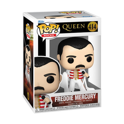 Funko Pop! Rocks: Queen - Freddie Mercury (med Cape) #414 Vinylfigur