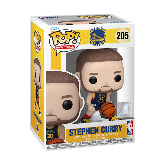 Funko Pop! NBA Warriors - Stephen Curry (City Edition 24-25) #205 Vinylfigur