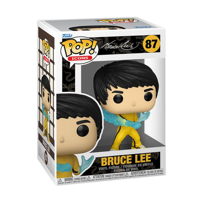 Funko Pop! Icons: Bruce Lee Vinyl Figur #87