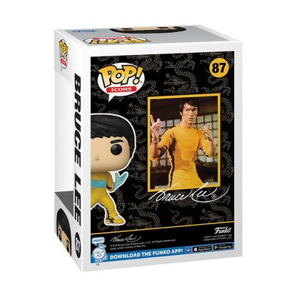 Funko Pop! Icons: Bruce Lee Vinyl Figur #87