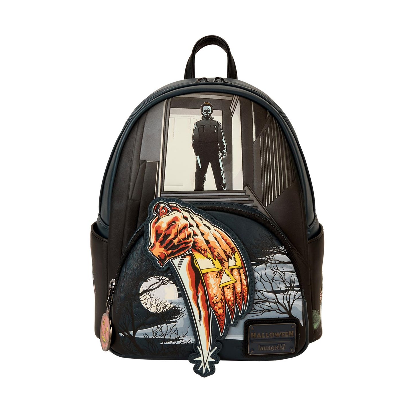 Loungefly Warner: Halloween - Michael Myers Mini Backpack (Glöder i Mörkret)