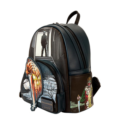 Loungefly Warner: Halloween - Michael Myers Mini Backpack (Glöder i Mörkret)