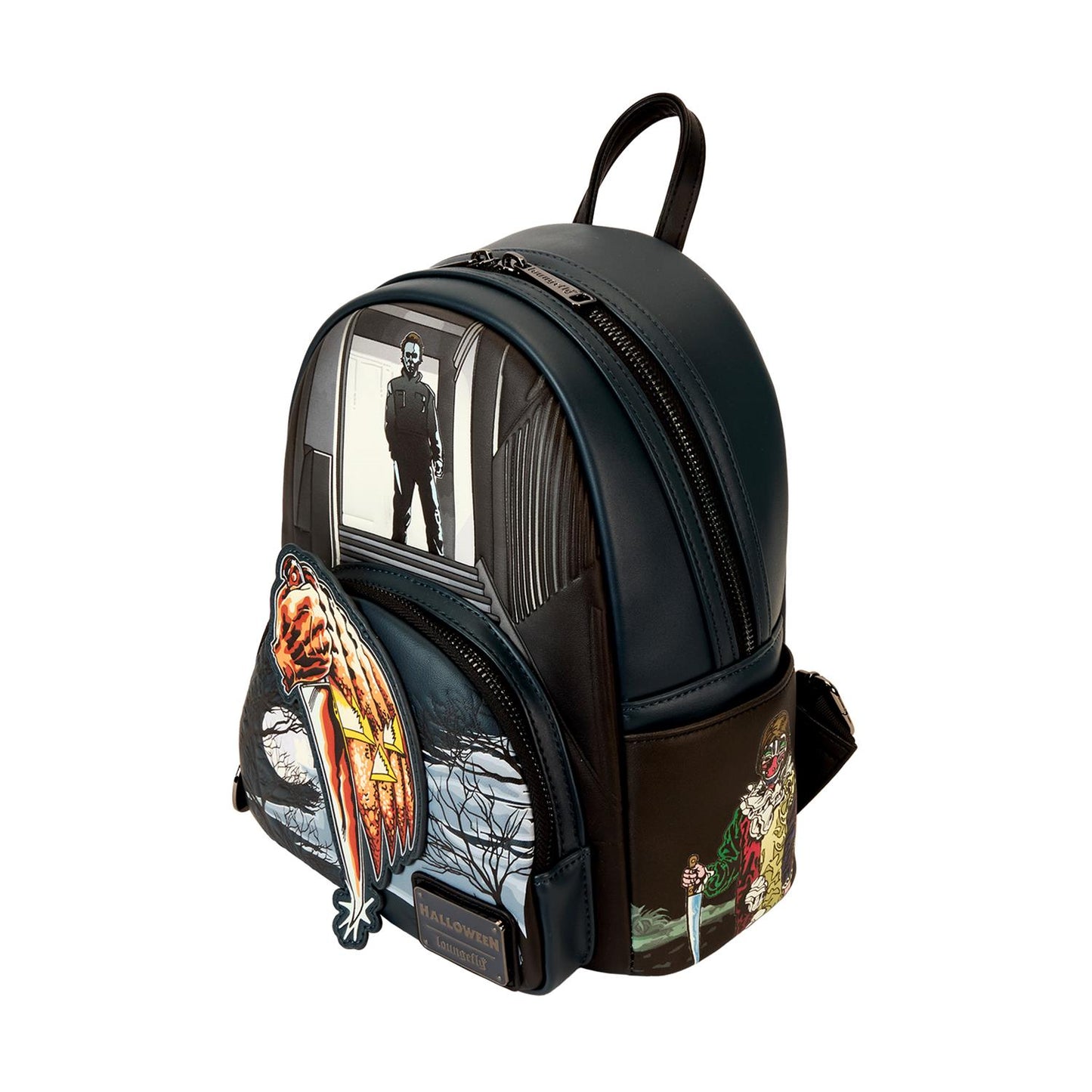 Loungefly Warner: Halloween - Michael Myers Mini Backpack (Glöder i Mörkret)