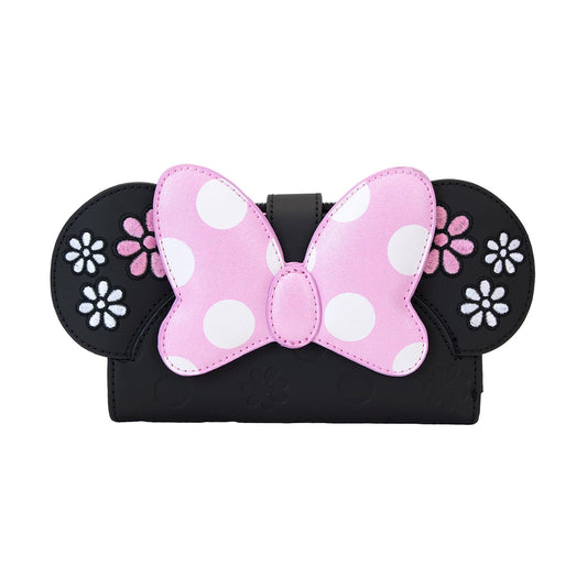 Loungefly Disney: Minnie - Floral Rock The Dots Plånbok