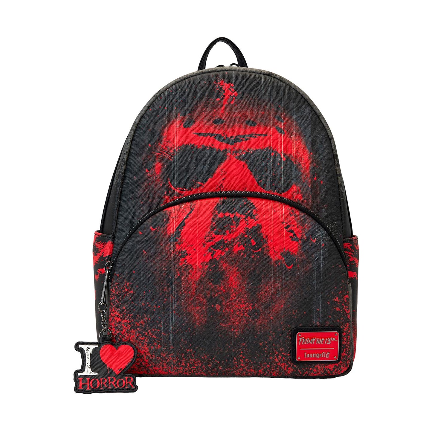 Loungefly Warner: Brothers Friday the 13th - I Heart Horror Mini Backpack