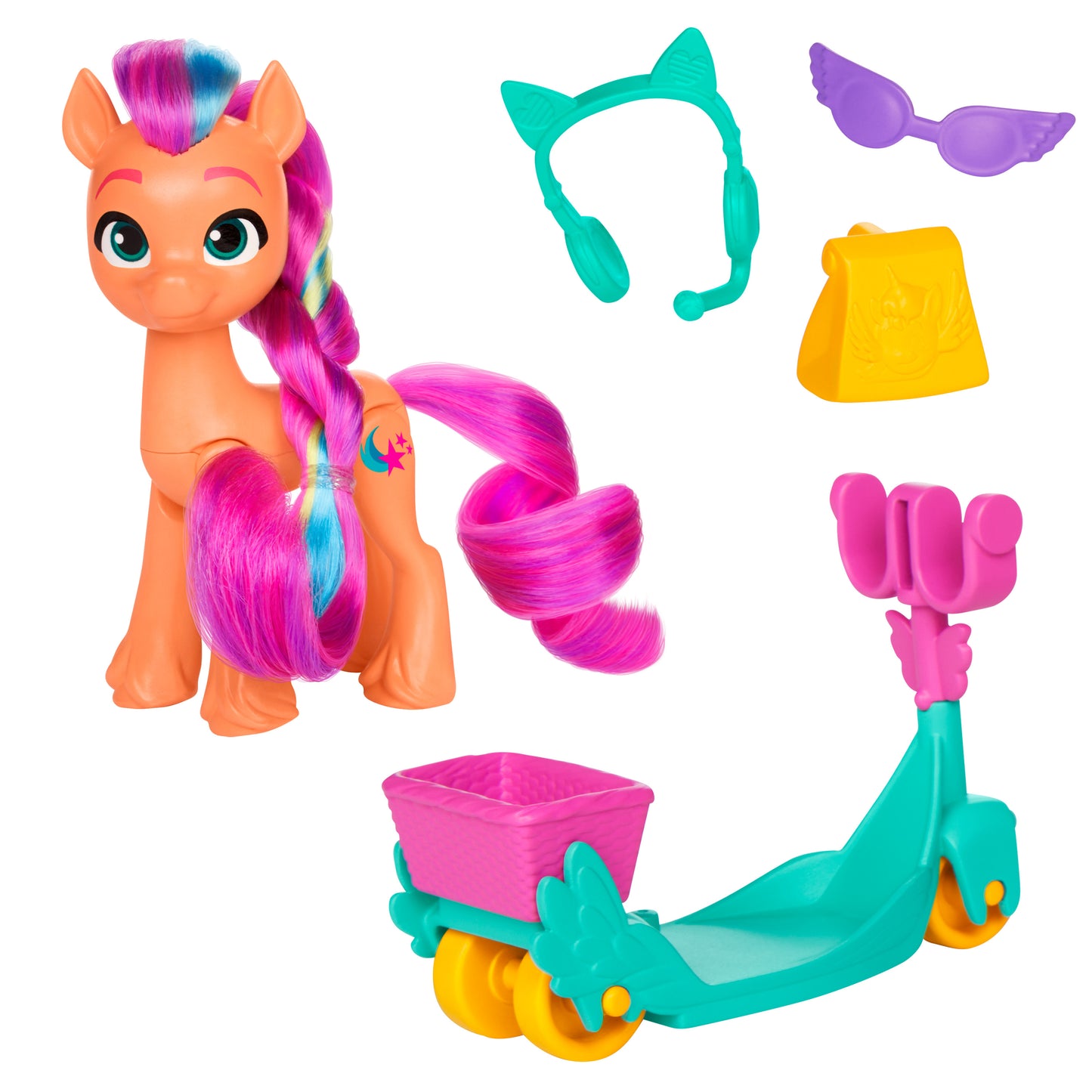 Hasbro My Little Pony: Sunny Starscout - Rullande Skoter (F8737)