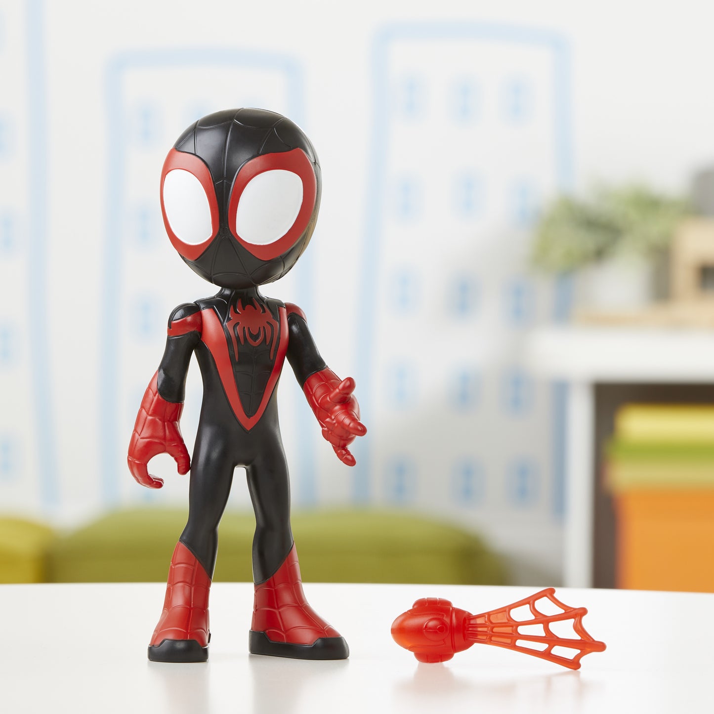 Hasbro Disney Marvel: Spidey Amazing Friends - Miles Morales Supersized Hero Figure